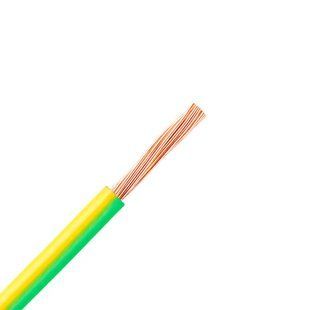Кабель ПВ3, 6,0 mm2, желтый/зеленый, Kablex BR-0726-NN-15060 фото