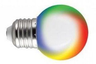 Лампа LED SMD Vivalux. G45. 0.5 Вт. E27. RGB. Форма шар. BR-0726-NN-15123 фото