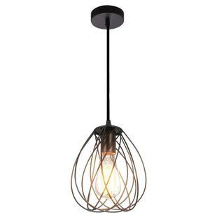 Подвесной светильник ALBA, макс. 1x14W, E27, 230V, IP20, чёрный, VIVALUX BR-0726-NN-15626 фото