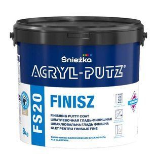 Финишная акриловая шпаклевка ACRYL-PUTZ FS20 FINISZ 5kg, SNIEZKA BR-0726-NN-13776 фото