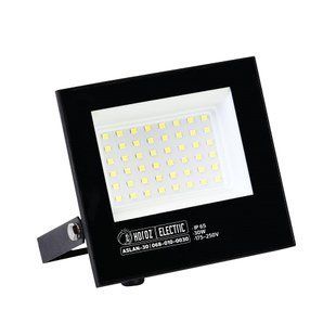 Прожектор светодиодный, 30 W, 2400 lm, 6400 K, IP65, черный, ASLAN-30 Horoz BR-0726-NN-16525 фото