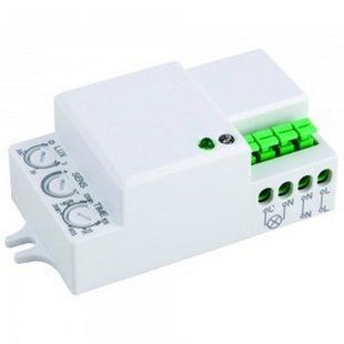 Датчик движения микроволновый. макс 300Вт. 360град.. IP20. Vivalux BR-0726-NN-14564 фото
