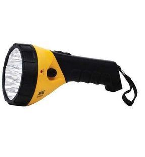 Фонарь ручной аккумуляторный светодиодный PUSKAS 0.5W 25Lm желтый Horoz BR-0726-NN-8633 фото