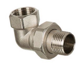 Угловое разъемное соединение для радиатора 3/4'Вх3/4'Н EMIRPLAST BR-0726-NN-9153 фото