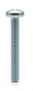 Винт с полукруглой головкой Zn 6x50mm PZ2 (20шт), METRIC BR-0726-NN-12510 фото