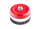 Щетка для УШМ Heavy Duty, 125 мм, М14, 'чашка', крученая проволока 0.5мм MTX 746749 BR-08597 фото 1