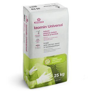 Клей для минеральной ваты, IZOMIN UNIVERSAL, 25 kg BR-0726-NN-13669 фото