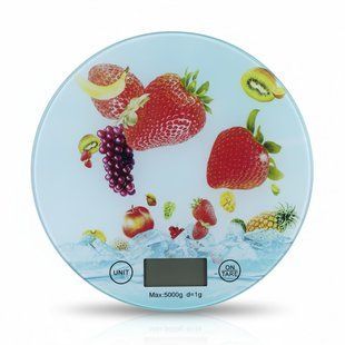 Кухонные весы, 5000 g, цветные, KE-F BR-0726-NN-0062 фото