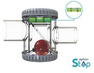 Сифон прозрачный горизонтальный антизапах SCD300006 d 32 мм TECNOSYSTEMI BR-0726-NN-10692 фото