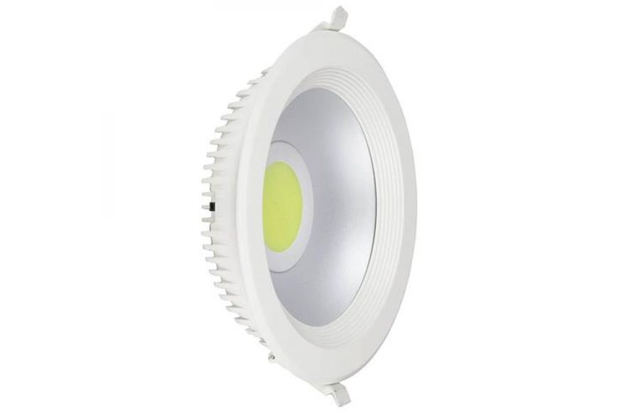 Светильник потолочный точечный круг 6' COB LED 20W 4200K 1315Lm (белый) / 220-240V / IP20 - HL697L 016-019-0020 Helen-20 BR-04503 фото