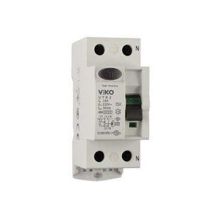УЗО 2P. 16A. 30мА. VTR2. Viko by Panasonic BR-0726-NN-17007 фото