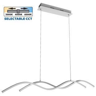 Люстра подвесная LED, 27 W, 3000-6000 K, 1698 lm, белый, LOARA Vivalux BR-0726-NN-15696 фото