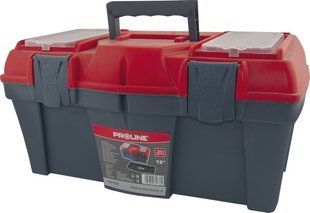 Ящик для инструментов Proline. Система закрытия из пластика. 458 x 257 x 227 мм. BR-0726-NN-3292 фото