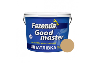 Шпатлевка акриловая цветная сосна «Good master» Fazenda, 0,25кг BR-02036 фото