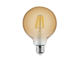 Лампа Ретро LED RUSTIC GLOBE (E27 4W 2200K 360Lm) 220-240V 001-030-0004 BR-05513 фото