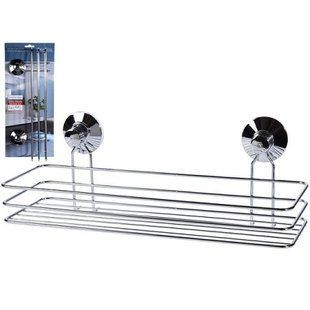 Полка на присосках Bathroom 35x14x11 см металл хром BATHROOM BR-0726-NN-9959 фото