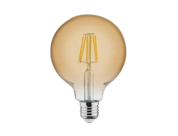 Лампа Ретро LED RUSTIC GLOBE (E27 4W 2200K 360Lm) 220-240V 001-030-0004 BR-05513 фото