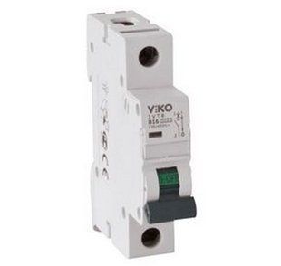 Автоматический выключатель Viko by Panasonic. Тип B. 1P. 20 A. 4kA. 4VTB. BR-0726-NN-16853 фото