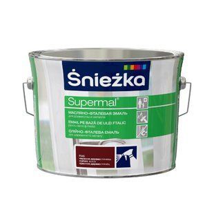 Эмаль Supermal Sniezka. Дерево/ Металл. Вишневый. Глянец. 2.5 л. BR-0726-NN-7450 фото
