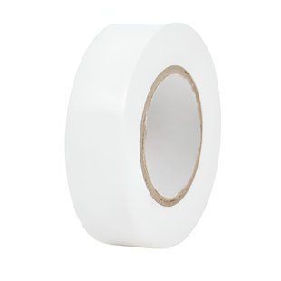 Лента изоляционная ПВХ, 19 mm x 25 m, DIY, белая, GEKO BR-0726-NN-14704 фото