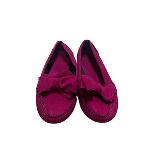 Тапочки женские BALLETKI с бантом фуксия, SILA BR-0726-NN-1027 фото