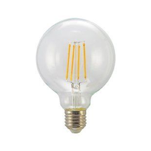 Светодиодная лампа, 8 W, E27, 3000 K, 806 lm, диммер, FLICK GLOBO GGF95 Vivalux BR-0726-NN-15150 фото