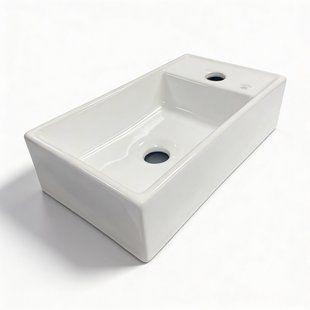 Умывальник накладной, прямоугольный, 420&times;230&times;105 mm, белый, LaVita BR-0726-NN-11709 фото