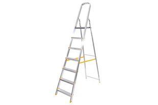 Стремянка алюминиевая 7 ступ. - ТМ Denzel BR-0726-LR-1310 фото