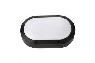 Светильник наклад. LED овал (черный) 8W/515Lm/4000K/220-240V/IP54 071-005-0008 Suphan BR-04847 фото