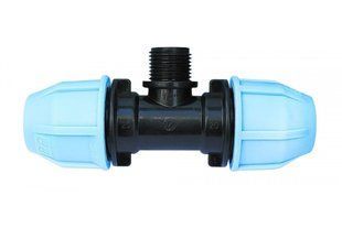 Тройник компрессионный НР 25x1/2x25 VS PLAST 3003251225 BR-02876 фото