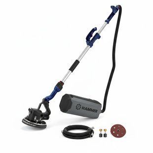 Шлифовальная машина для гипса 225 mm 1200 W 2100 rpm, Hammer BR-0726-NN-6105 фото