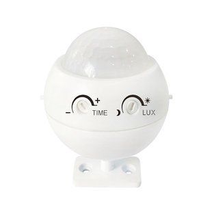 Датчики движения накладной, 360 градусов, макс. 200 W, IP20, белый, NAVARA Horoz BR-0726-NN-14579 фото