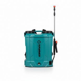Опрыскиватель аккумуляторный 16L 12V/8Ah, HAMMER BR-0726-NN-9784 фото