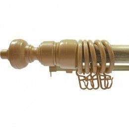 Карниз трубчатый d28 mm 3,0 m дуб светлый, Omic BR-0726-NN-6576 фото
