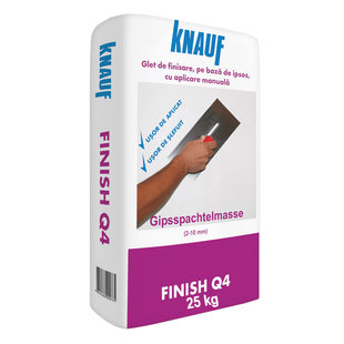Шпатлевка на гипсовой основе Finish Q4 25kg, Knauf BR-0726-NN-13792 фото