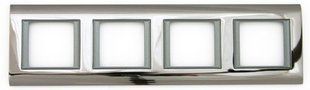 Рама 4 - я по 2 модуля Thea Sistema Una Panasonic. Дымчатый BR-0726-NN-13988 фото