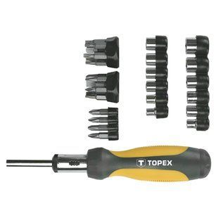 Набор головок и бит с держателем Topex. 29 шт BR-0726-NN-5211 фото