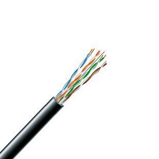 Кабель витая пара U/UTP cat.5E 4x2x24 AWG LDPE, черный BR-0726-NN-15022 фото