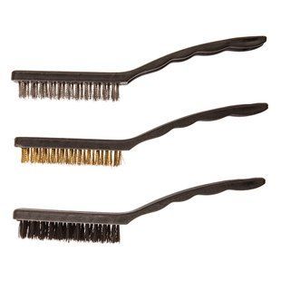 Щетки медь-сталь-нейлон 230мм 3шт Top Tools BR-0726-NN-3565 фото
