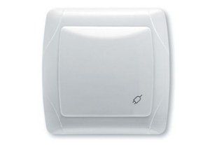 Розетка с/з защитой и крышкой, серия Carmen - TM VIKO BR-0726-LR-1160 фото