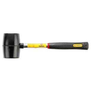Киянка резиновая Topex 02A305. 450 г. Металлическая рукоятка. 60 мм. BR-0726-NN-5117 фото