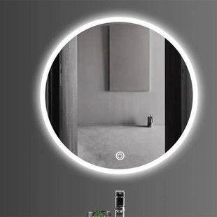 Зеркало LED 600 D с датчиком, NILA BR-0726-NN-10489 фото