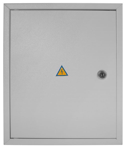 Корпус металлический с монтажной панелью, навесной, 330x275x100 mm, 24 мод, E-NEXT BR-0726-NN-17073 фото