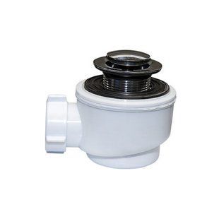 Сифон для ванны 1 1/2'x40 мм, Click-Clack, черный, Aniplast BR-0726-NN-10662 фото