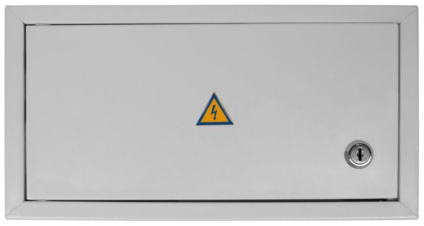 Корпус металлический с монтажной панелью, навесной, 165x330x100 mm, 15 мод, E-NEXT BR-0726-NN-17078 фото