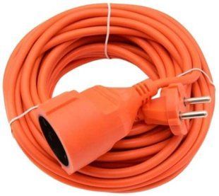 Удлинитель 1 розетка, с заземлением, 15m, 3X1.0mm2, 16A, оранжевый, Neomax BR-0726-NN-16253 фото