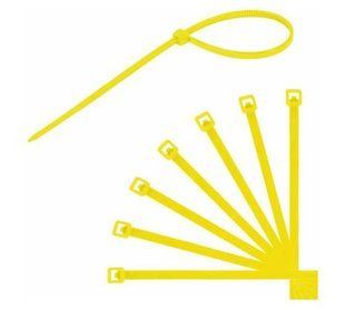 Набор хомутов 2,5 x 100-140-200mm, жёлтый, TEK-IS BR-0726-NN-14956 фото