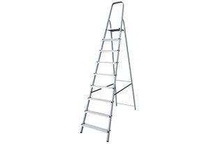 Стремянка комбинированная NV1130 9 ступени (нагр.150кг; рабочая высота 3,94м) - ТМ НоваяВысота BR-0726-LR-1318 фото