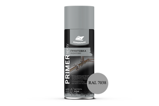 Спрей-грунт акриловый PRIMER SPRAY (400мл) RAL 7038 серый PRIMER SPRAY 7038 BR-03303 фото