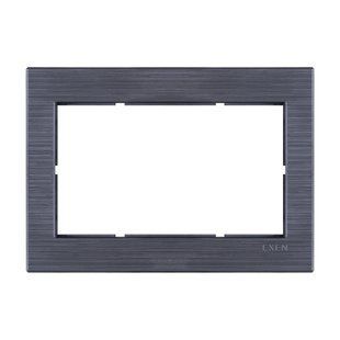 Двойная рамка, серая, MAGNETIC COMFORT, EXEN BR-0726-NN-14516 фото